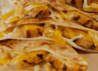 Taco Bell Chicken Quesadilla Calories Taco Bell Chicken Quesadilla img