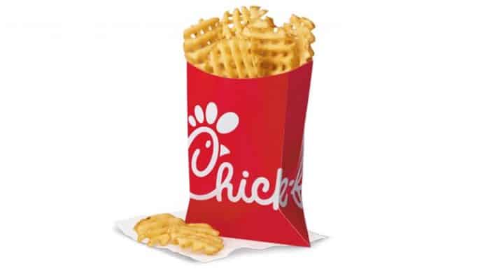 Chick-fil-A Fries Calories Chick-fil-A Waffle Potato Fries