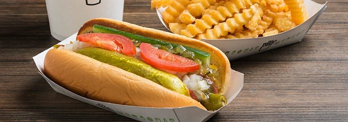 Shake Shack Flat-Top Dogs Nutrition Shake Shack Hot Dog