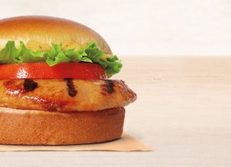 Burger King Grilled Chicken Sandwich With Honey Mustard Burger King Grilled Chicken