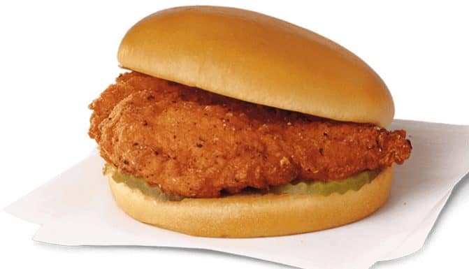 Chick-fil-A Spicy Chicken Sandwich Calories Chick-fil-A Spicy Chicken Sandwich