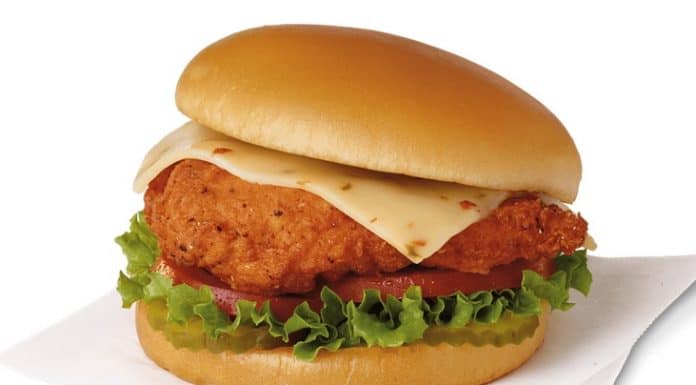 Chick-fil-A Spicy Deluxe Chick-fil-A Spicy Deluxe Sandwich