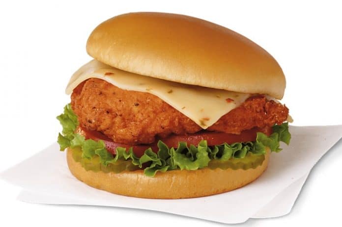 Chick-fil-A Spicy Deluxe Sandwich