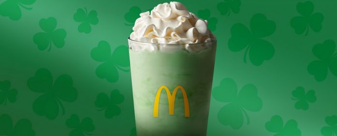 McDonald's Shamrock Shake