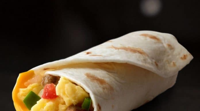 McDonald’s Breakfast Burrito McDonald's Breakfast Burrito with Sausage
