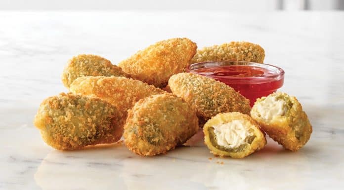 Arby’s Jalapeno Bites a 5 piece order of jalapeno bites