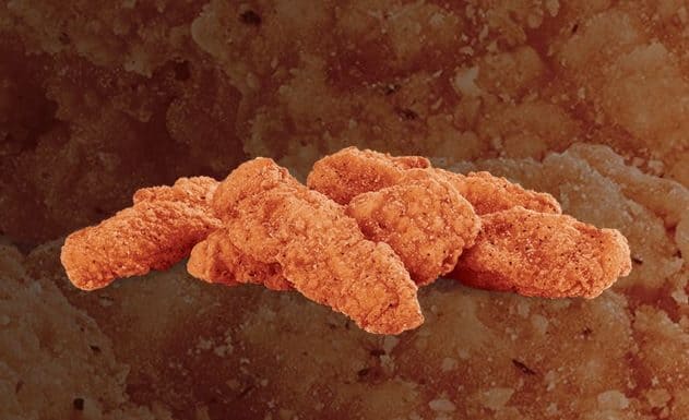 Jack In The Box Spicy Chicken Strips Jack In The Box Spicy Chicken Strips piled up