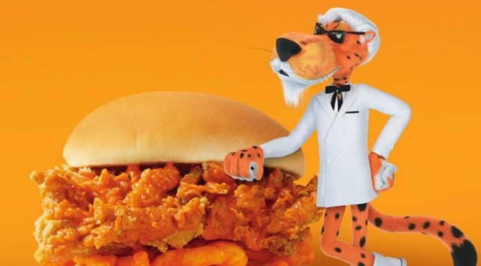 KFC Cheetos Sandwich KFC Cheetos Sandwich