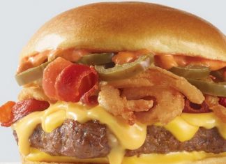 Wendy’s Bacon Jalapeño Cheeseburger Wendy's Bacon Jalapeño Cheeseburger