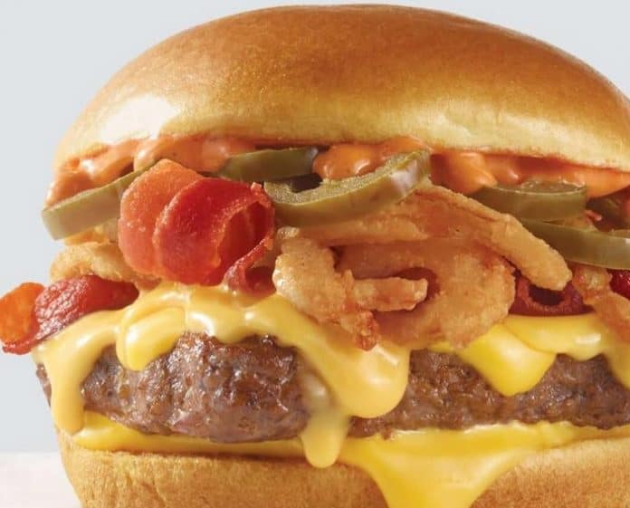 Wendy's Bacon Jalapeño Cheeseburger