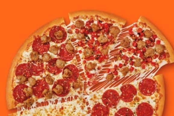 Little Caesars Quattro Pizza Little Caesars Quattro Pizza