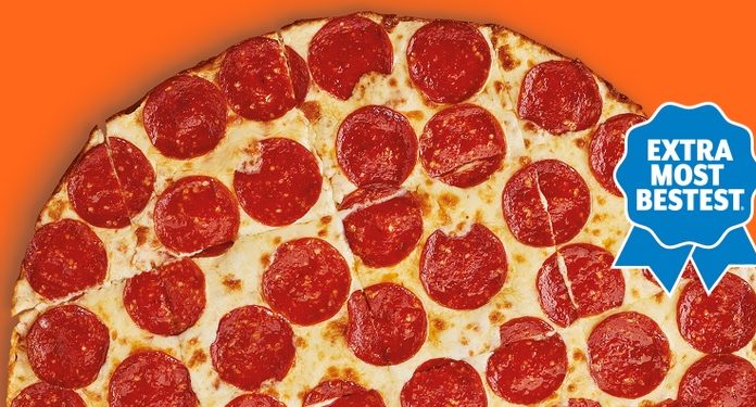 Little Caesars Thin Crust Pepperoni Pizza Little Caesars Thin Crust Pepperoni Pizza