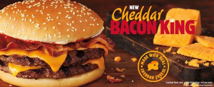 Burger King Cheddar Bacon King