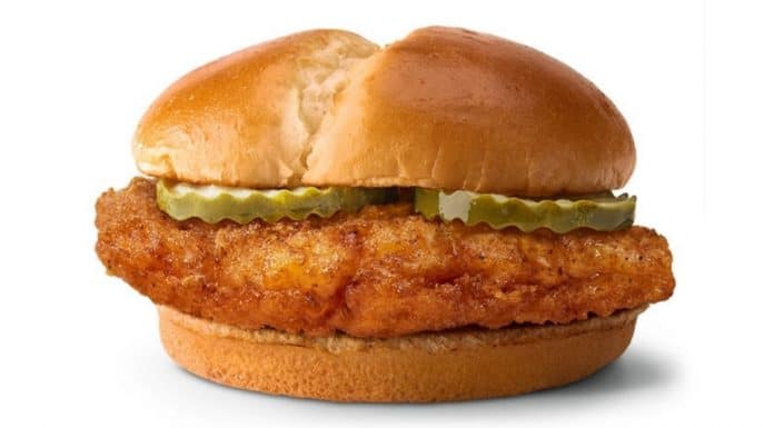McDonald’s Crispy Chicken Sandwich McDonald's Crispy Chicken Sandwich
