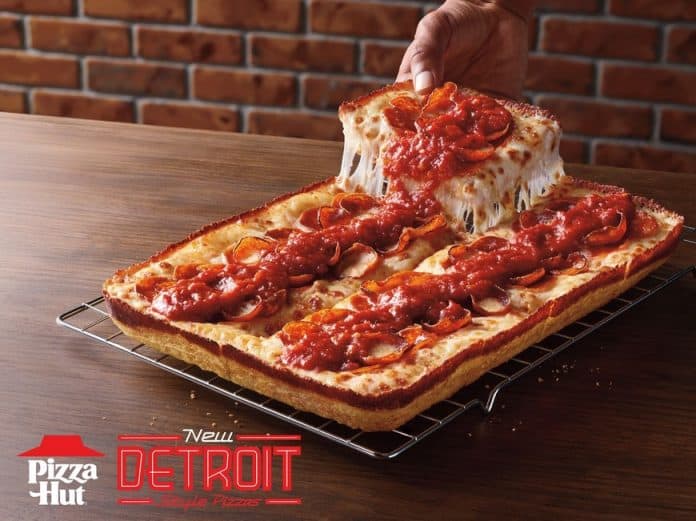 Pizza Hut Detroit-Style Pizza