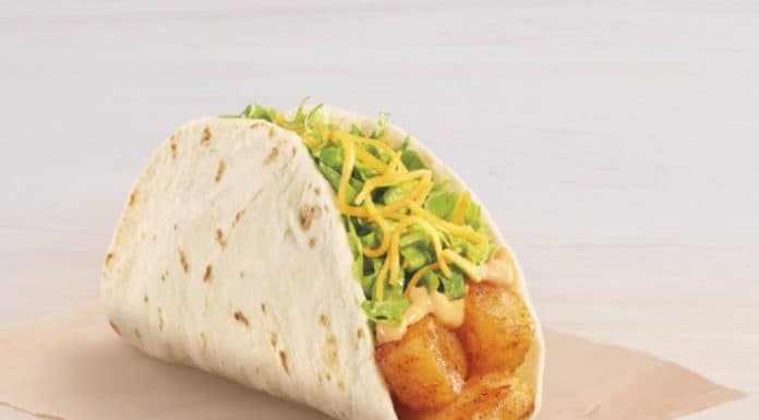 Taco Bell Spicy Potato Soft Taco Taco Bell Spicy Potato Soft Taco
