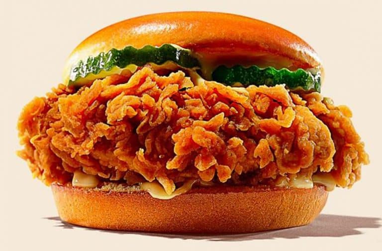 Burger King Ch'King (Chicken Sandwich) Calories and