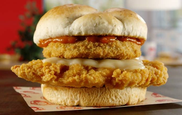 Wendy's Italian Mozzarella Chicken Sandwich