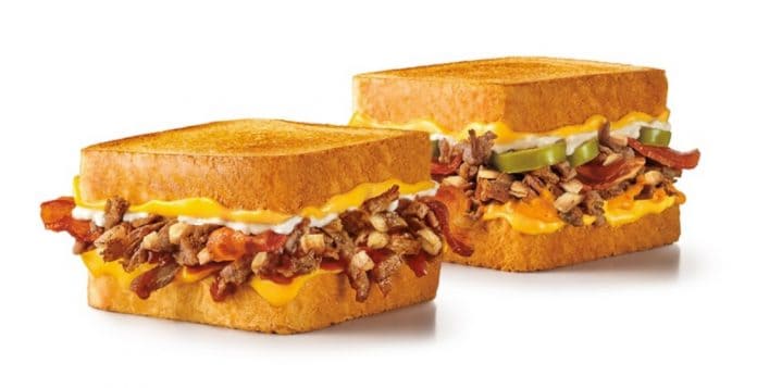 Sonic Steak and Bacon Grilled Cheese