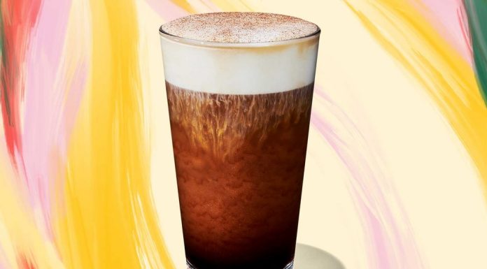 Starbucks Cinnamon Caramel Cream Nitro Cold Brew