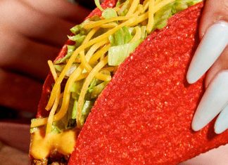 Taco Bell Volcano Taco Taco Bell Volcano Taco