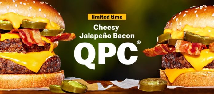 McDonald's Cheesy Jalapeño Bacon Quarter Pounder with Cheese