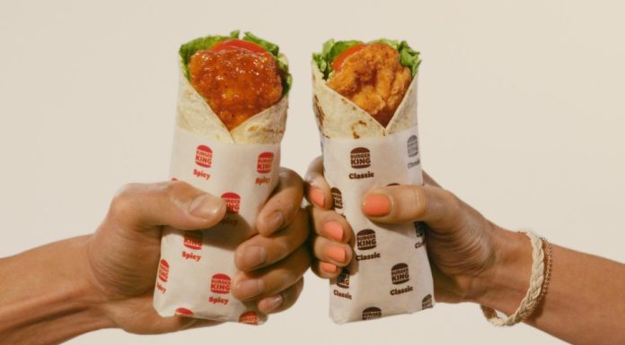 Burger King BK Royal Crispy Wrap Burger King BK Royal Crispy Wrap