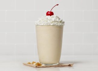 Chick-fil-A Caramel Crumble Milkshake Chick-fil-A Caramel Crumble Milkshake