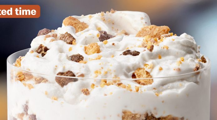 McDonald’s Peanut Butter Crunch McFlurry McDonald's Peanut Butter Crunch McFlurry