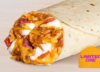 Taco Bell Volcano Double Beef Burrito Taco Bell Volcano Double Beef Burrito