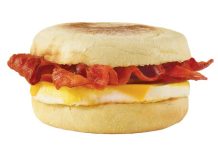 Wendy's Bacon, Egg & Cheese English Muffin