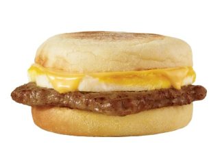 Wendy's Sausage, Egg & Cheese English Muffin