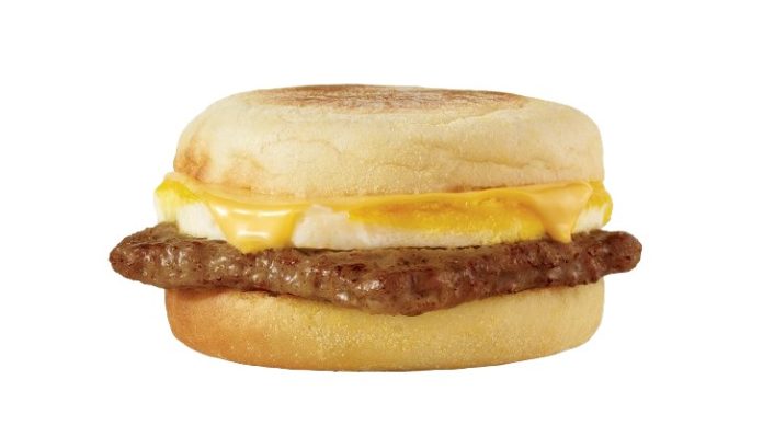 Wendy's Sausage, Egg & Cheese English Muffin