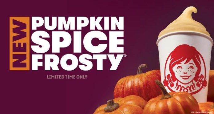 Wendy's Pumpkin Spice Frosty